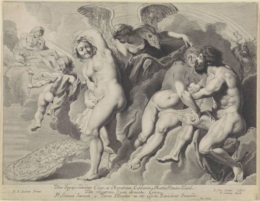Ixion Deceived by Zeus and Hera