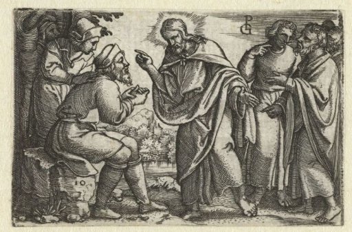 Christ Healing a Blind Man