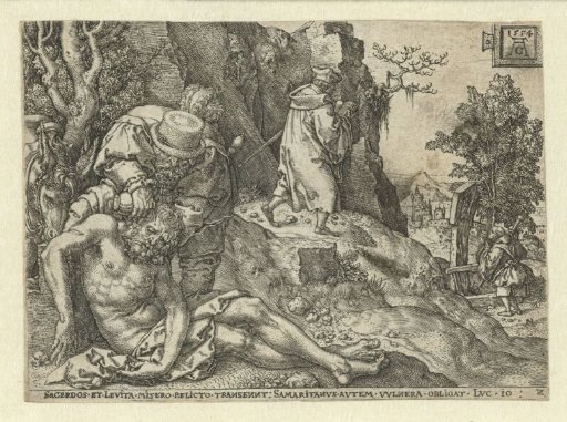 The Good Samaritan Dressing the Wounds