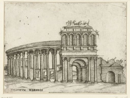 Ruined classical theatre