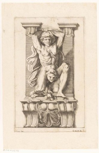 Man subduing a Harpy