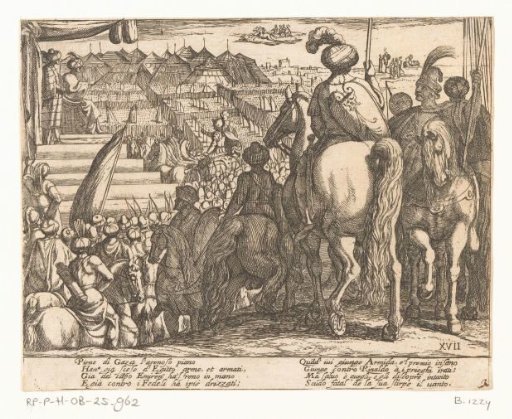 Illustration to Canto XVII of Tasso's 'Jerusalem Delivered'