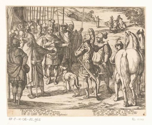Illustration to Canto XIV of Tasso's 'Jerusalem Delivered'
