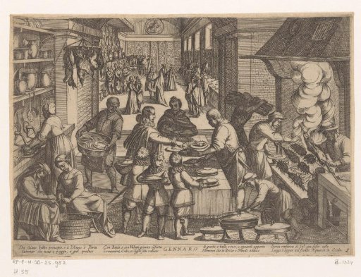 January: a kitchen (Aquarius)
