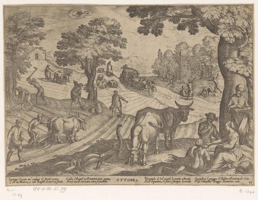 October: ploughing (Scorpio)