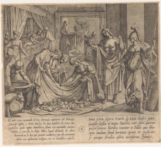Pallas Praises Nature at the Birth of the Seven Sons of Lara