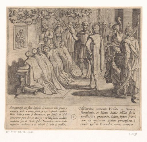 The Sons of Lara Are Knighted by Garci Fernandez