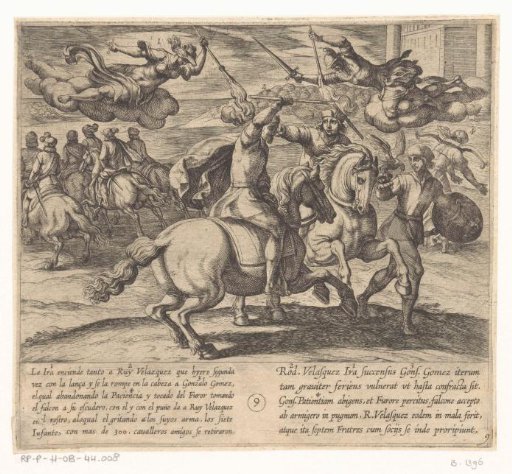 Ruy Velazquez Wounds Gonzalo Gomez Again, Who Strikes the Prince and Calls the Sons of Lara to Arms