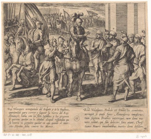 The Sons of Lara Offer to Accompany Ruy Velazquez on His Campaign Against the Moors