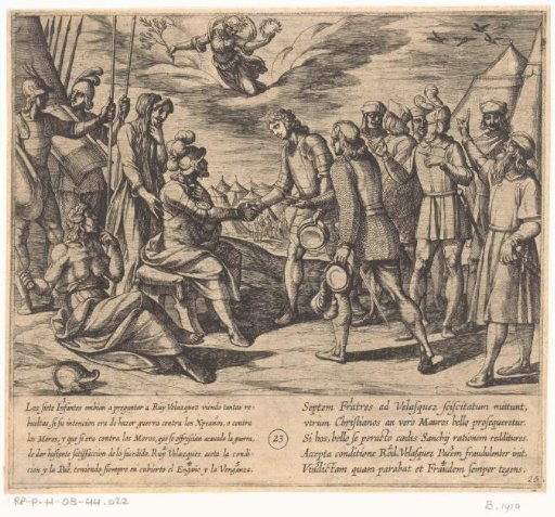 The Sons of Lara Offer Their Help to Ruy Velazquez and He Falsely Makes Peace with Them