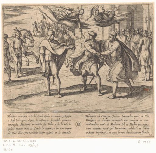 Mudarra Challenges Ruy Velazquez and a Three-Day Truce Is Concluded