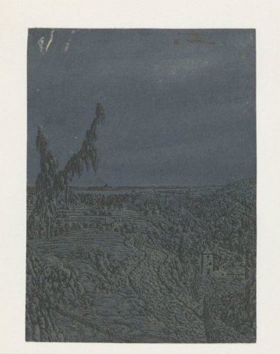 Landscape with a Plateau, a River in the Distance
