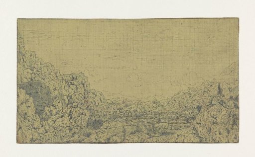 Valley Surrounded by Mountains
