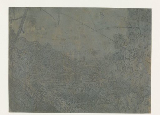 Landscape with a Waterfall, First Version