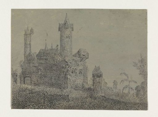 Castle with Tall Towers