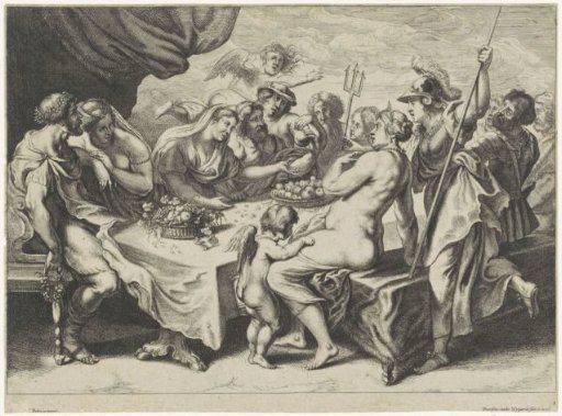 Marriage of Peleus and Thetis
