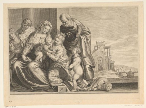 Holy Family with Saint Catherine and John the Baptist