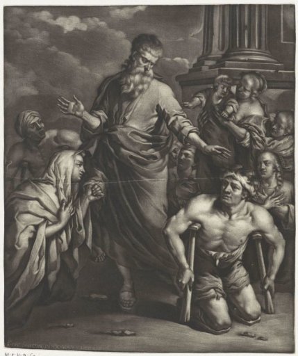 Paul Heals the Man Who Could Not Walk