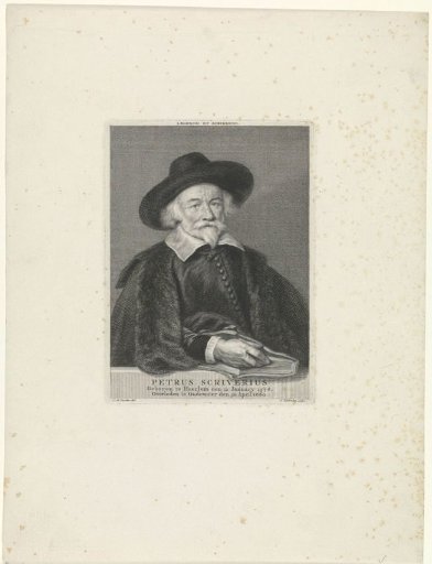 Portrait of Petrus Scriverius