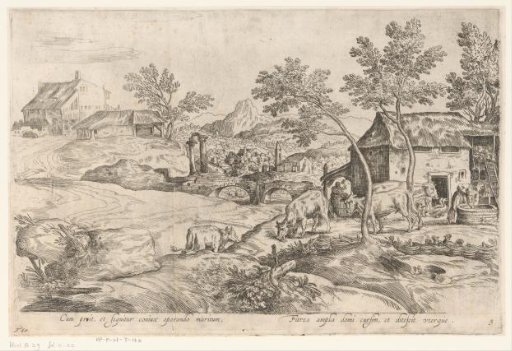 Landscape with Farms
