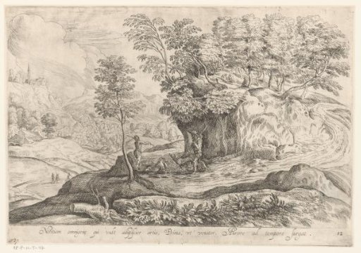 Landscape with Hunters