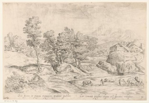 Landscape with Shepherds and Cattle