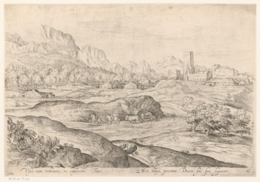 Landscape with Two Riders and an Ox Wagon