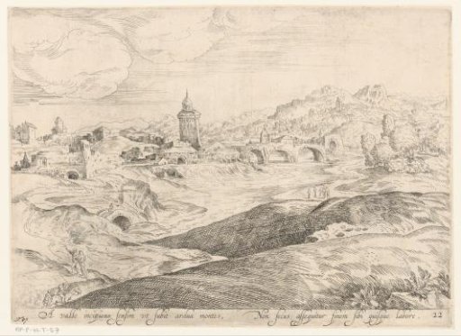 Landscape with a River and a Town