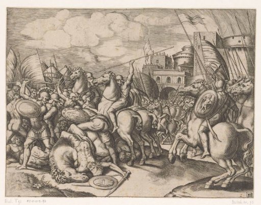Victory of Scipio over King Syphax