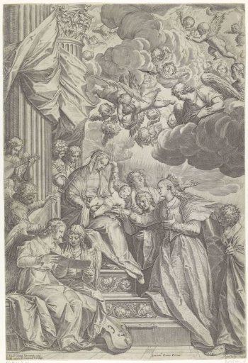 The Mystic Marriage of Saint Catherine