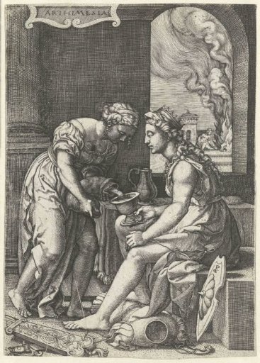 Artemisia Drinking the Ashes of Her Husband Mausolus