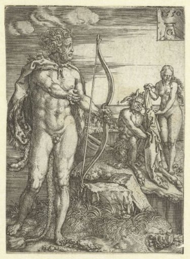 Hercules rescues Deianira from Nessus