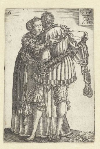 Embracing couple, no. 6