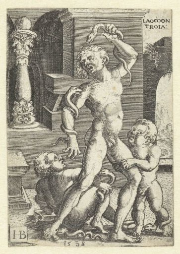 Laocoön and His Two Sons Killed by Snakes
