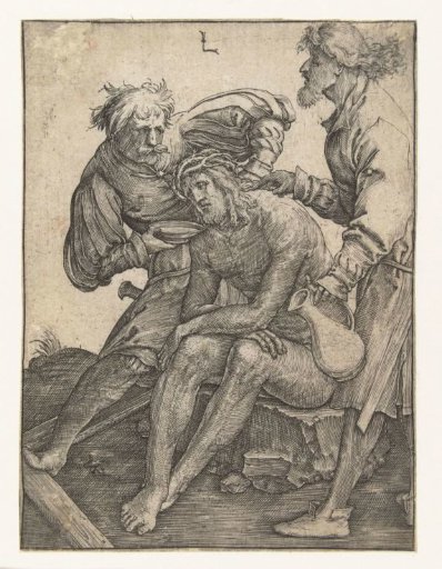 Soldiers Give Christ to Drink