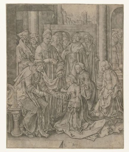 Esther Kneels Before Ahasuerus