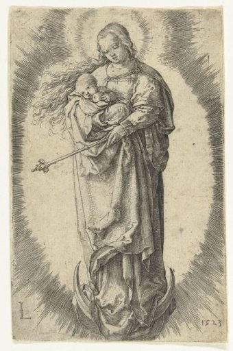 Madonna on the Crescent Moon