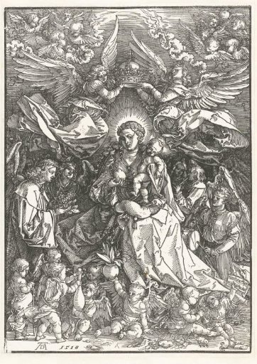 Mary as Queen of the Angels
