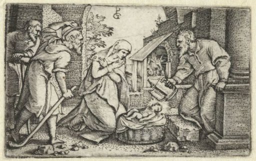 The Nativity of Christ and the Adoration of the Shepherds