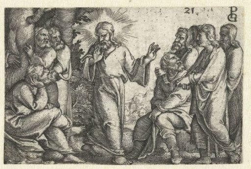 Christ teaching the disciples