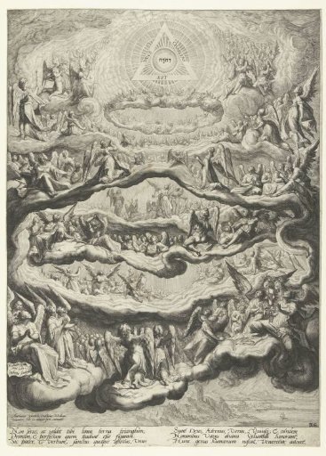 The Adoration of the Holy Trinity by Heavenly Hosts