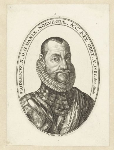 Portrait of Frederick II, King of Denmark and Norway