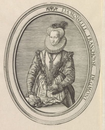 Portrait of Françoise van Egmond