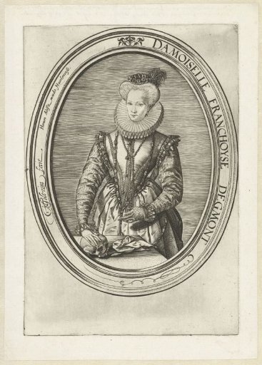 Portrait of Françoise van Egmond