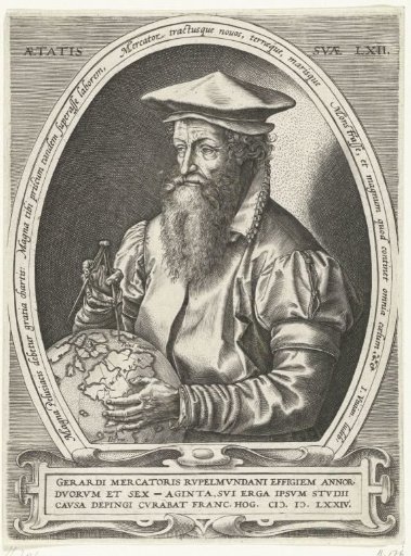 Portrait of Gerardus Mercator
