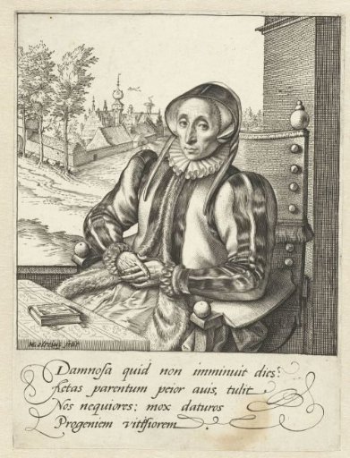 Portrait of Anna Fullings, mother of the artist
