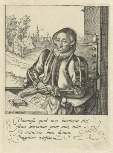 Portrait of Anna Fullings, mother of the artist