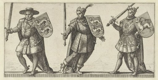 Kings William II, Henry I and Stephen