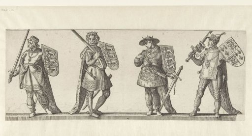 Kings Henry III, Edward I, Edward II and Edward III