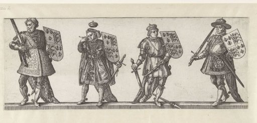 Kings Edward IV, Edward V, Richard III and Henry VII